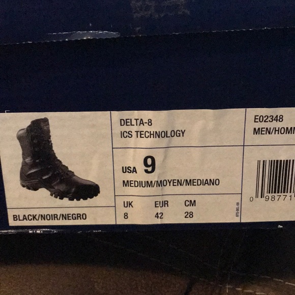 Steel Toe Bates Ics Boots Men's 8" GX-8 Desert Comp Toe WP SR Side-Zip Boot